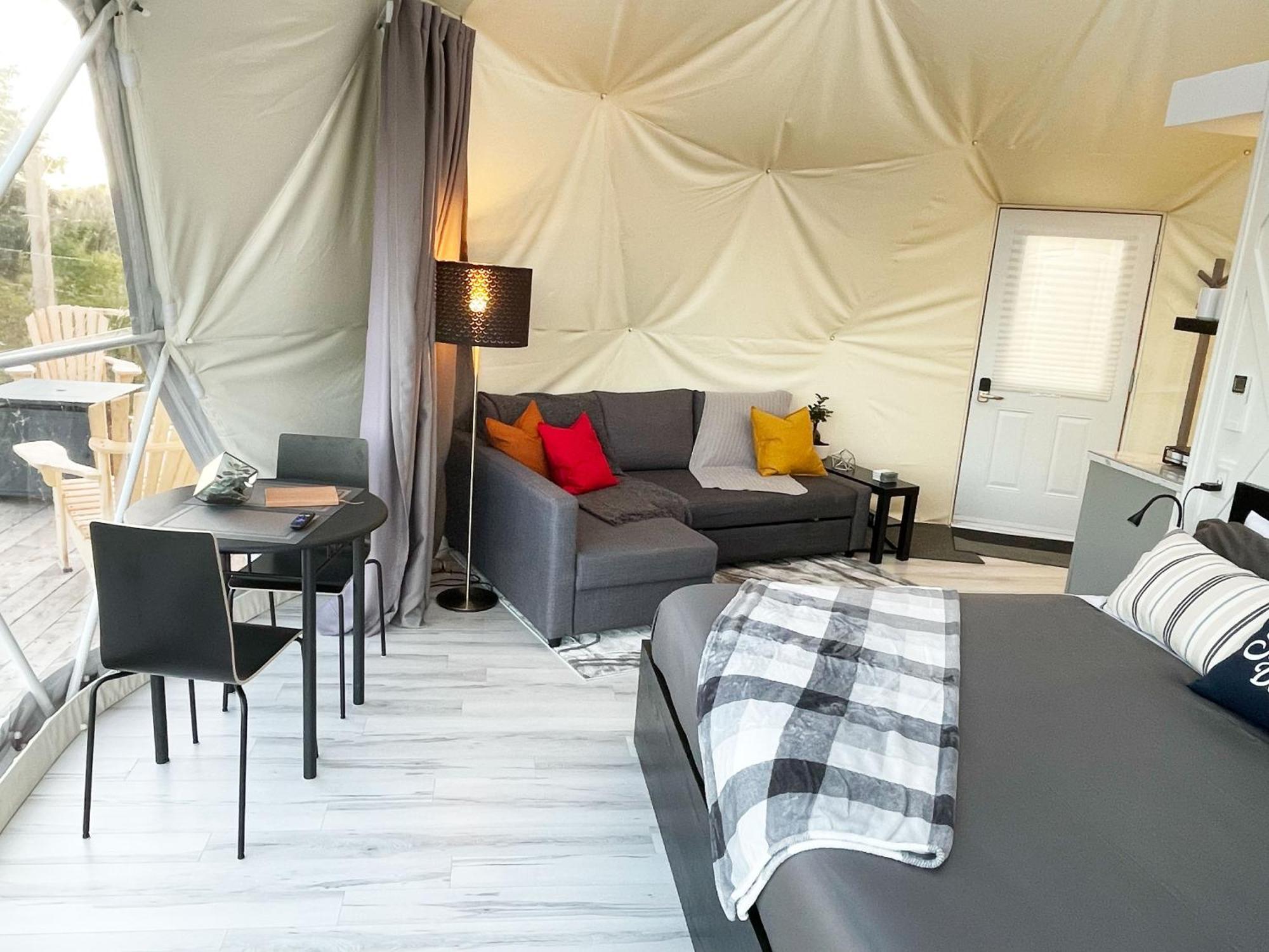 فيلا Victoria Beachفي Port Wade Glamping Domes المظهر الخارجي الصورة
