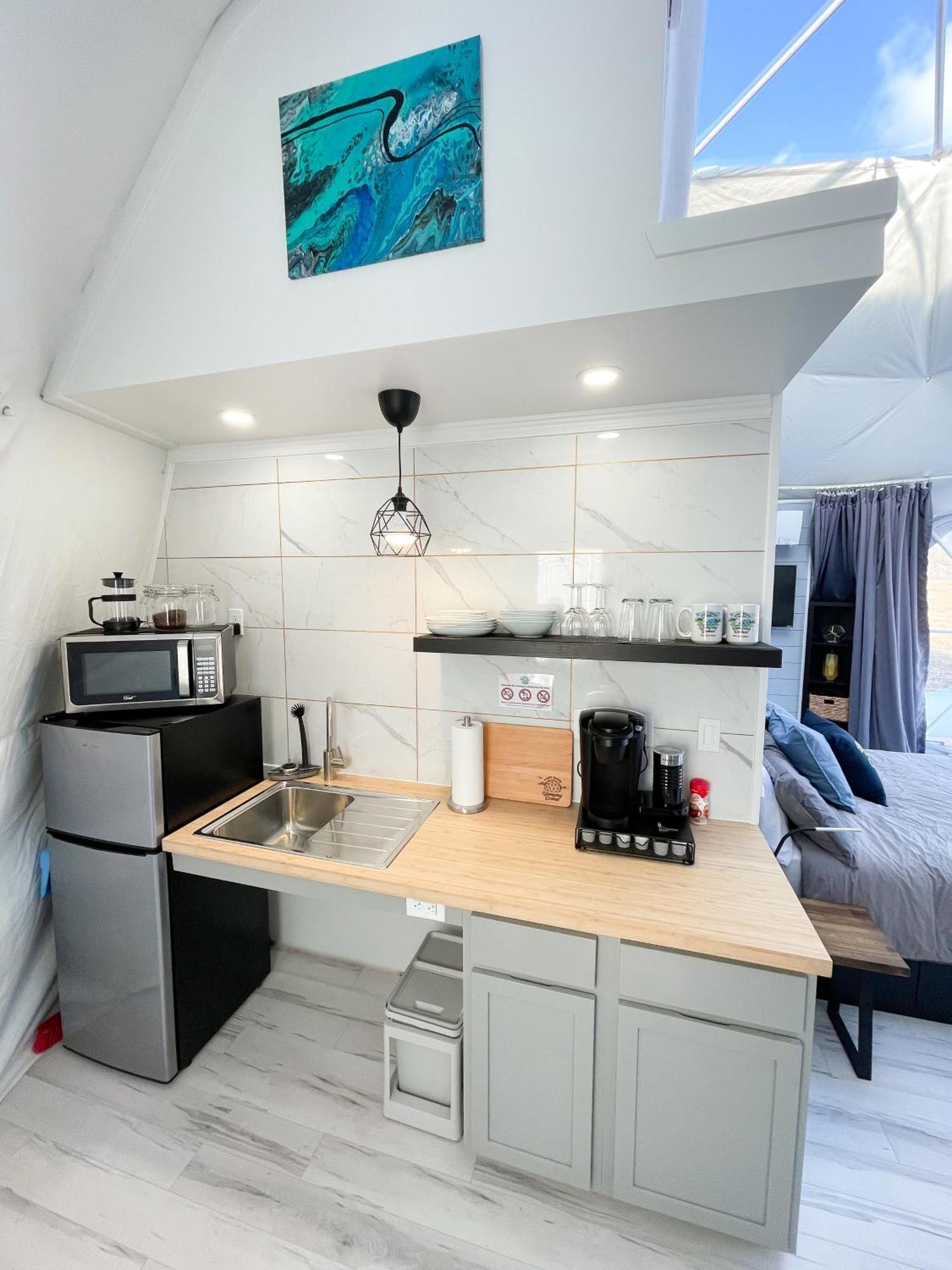 فيلا Victoria Beachفي Port Wade Glamping Domes المظهر الخارجي الصورة