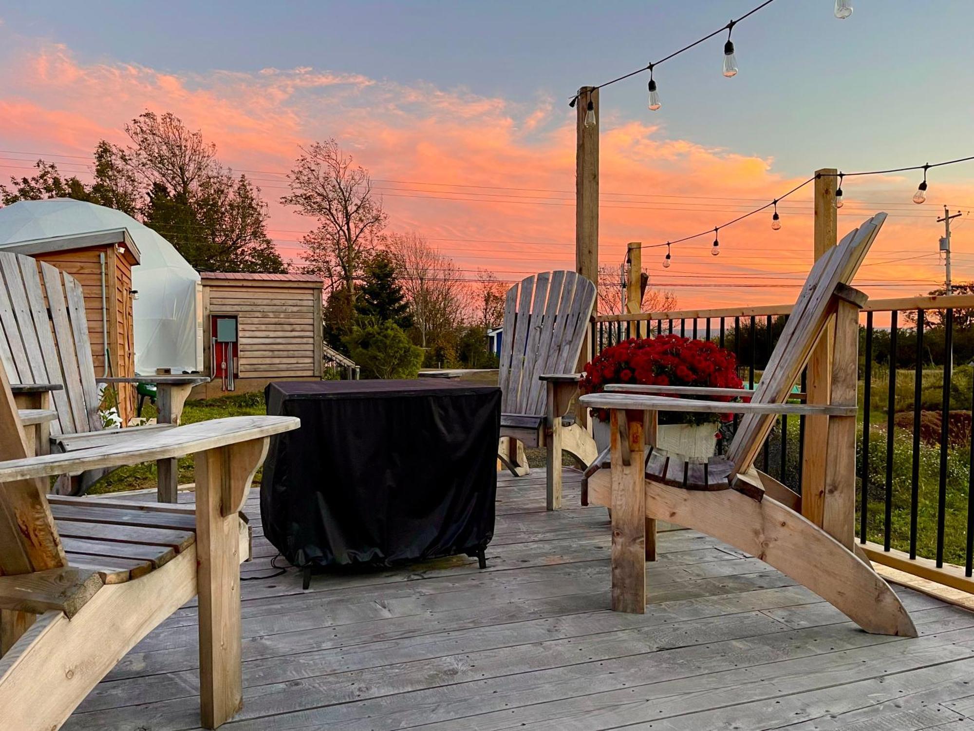 فيلا Victoria Beachفي Port Wade Glamping Domes المظهر الخارجي الصورة
